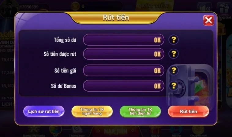 Rút Tiền G88 Không Giới Hạn: Sự Thật Hay Ảo Tưởng? 2 Giao diện Rút Tiền G88